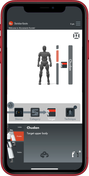 Movements karate app